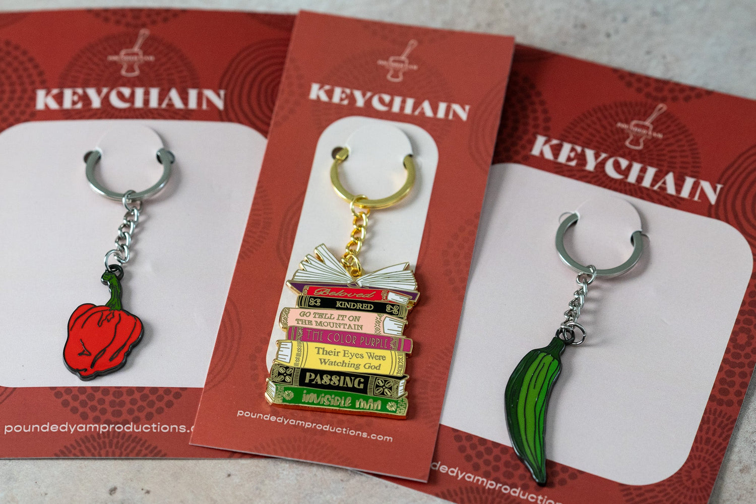 Enamel Keychains