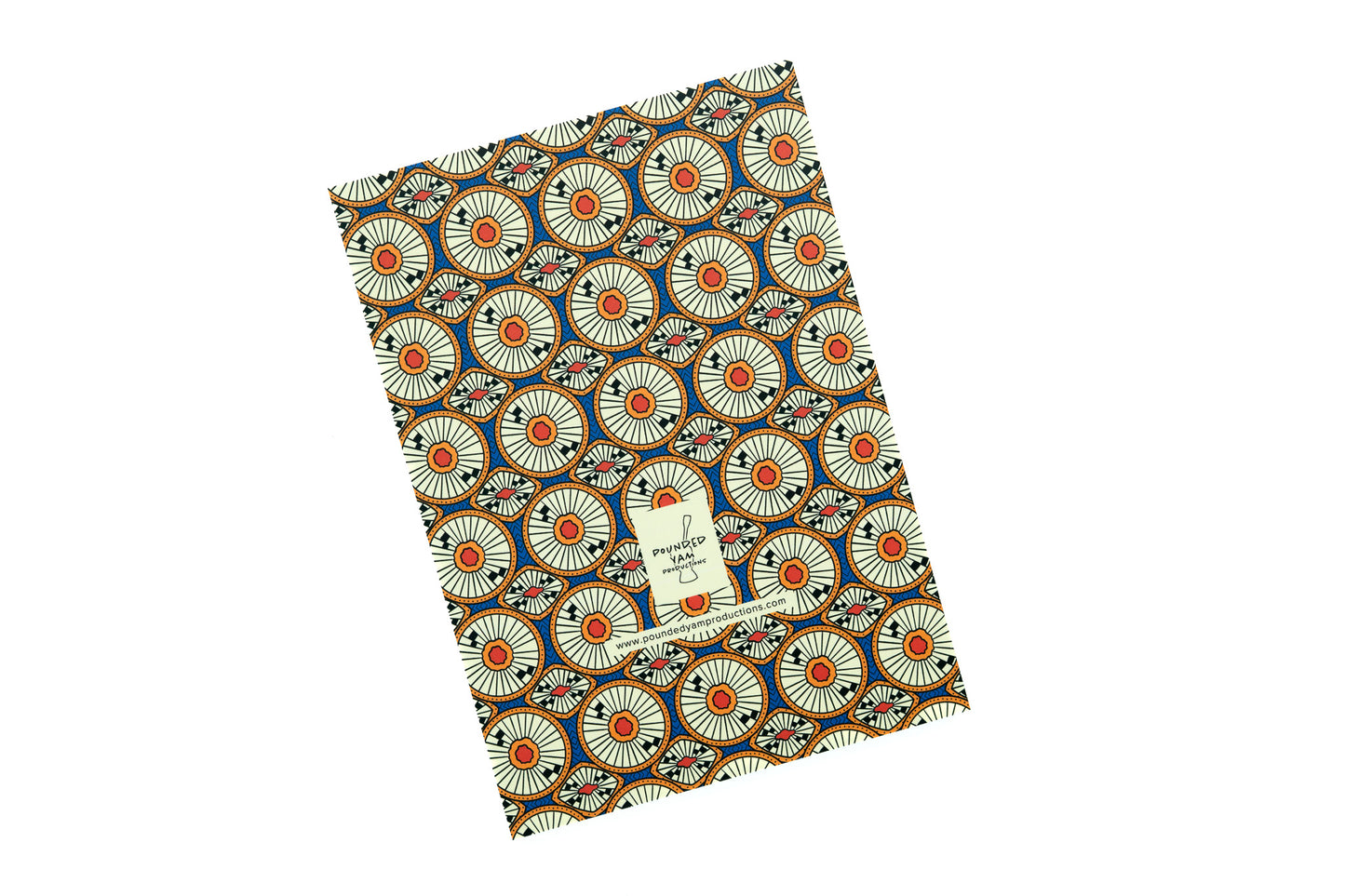 African Print Journal - Circles (Ankara) - Pounded Yam Productions