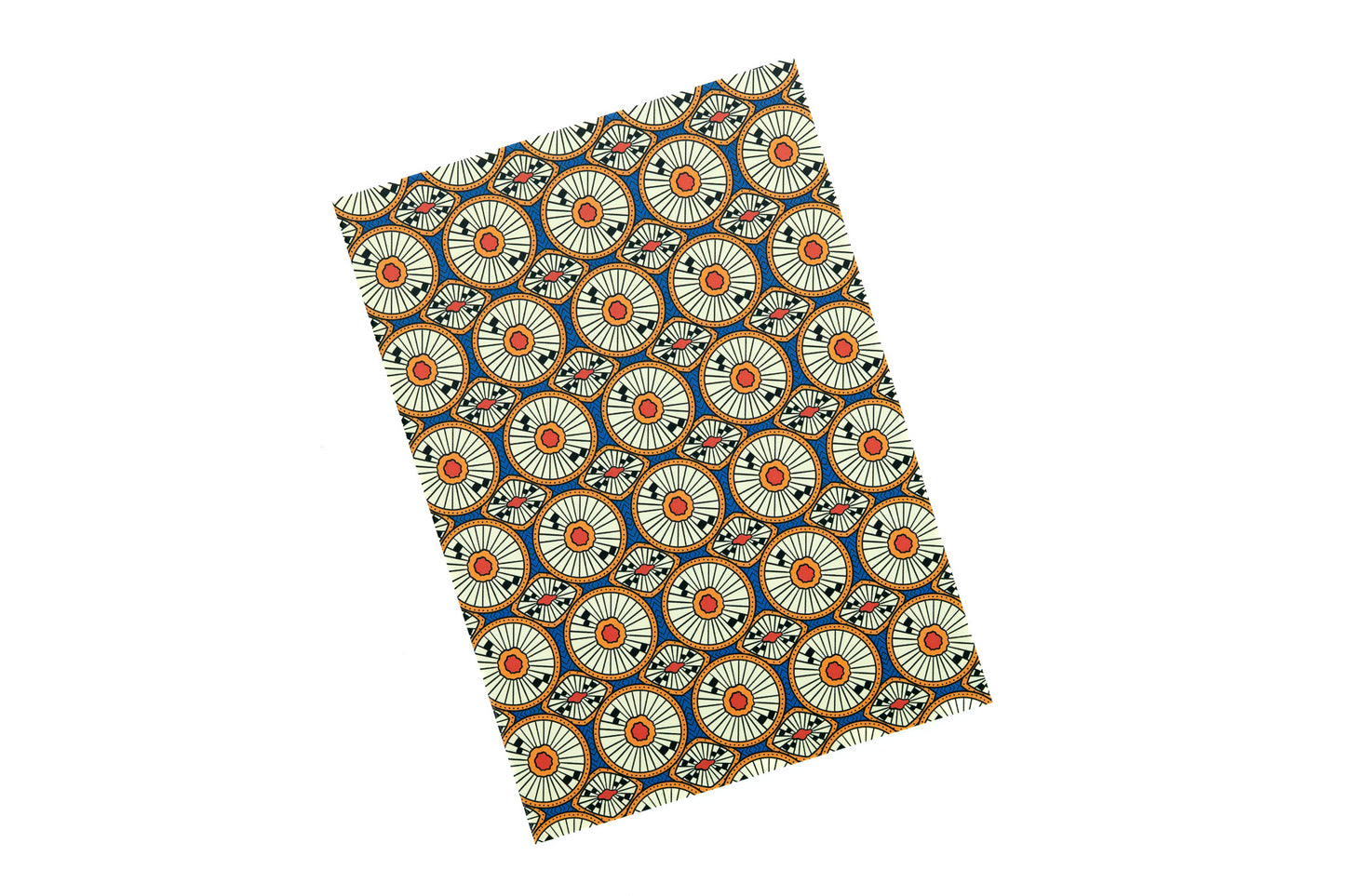 African Print Journal - Circles (Ankara) - Pounded Yam Productions