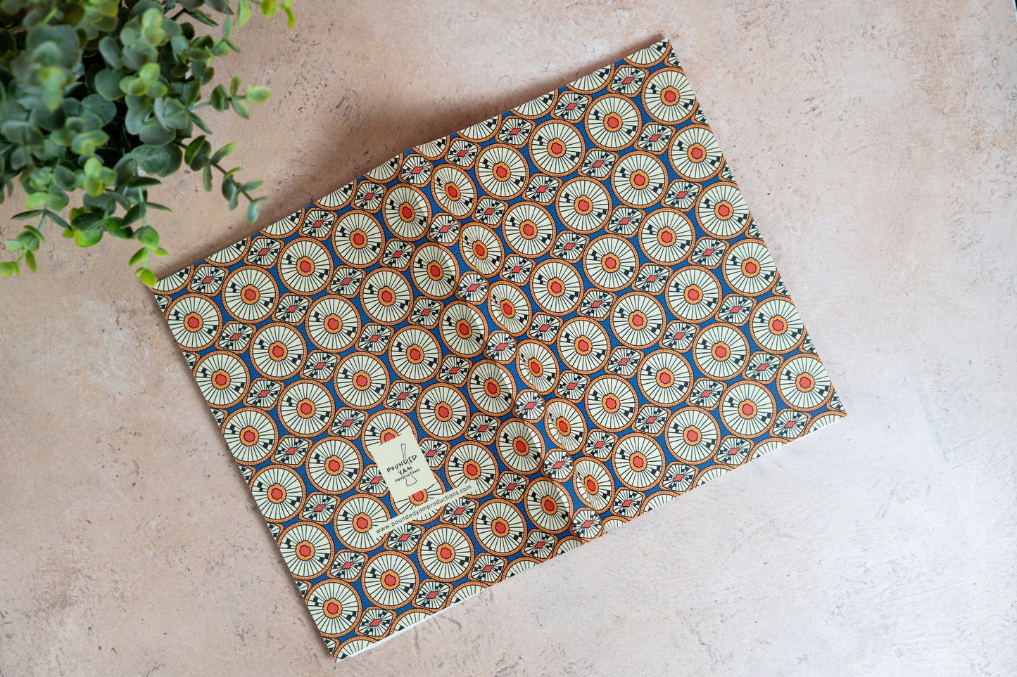 African Print Journal - Circles (Ankara)