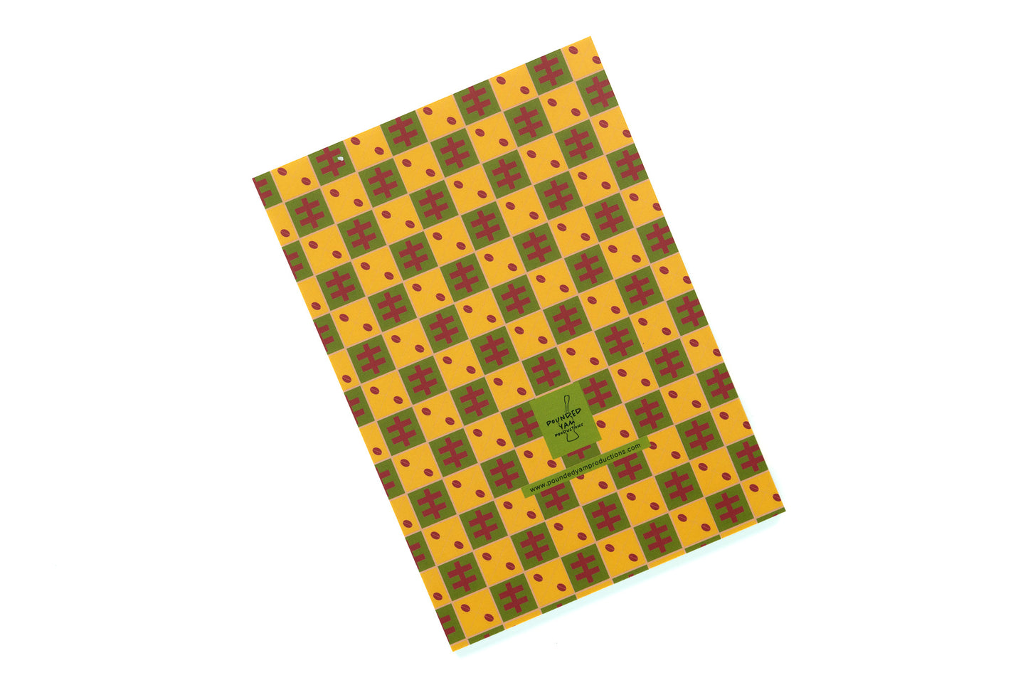 African Print Journal - Cowries (Ankara)