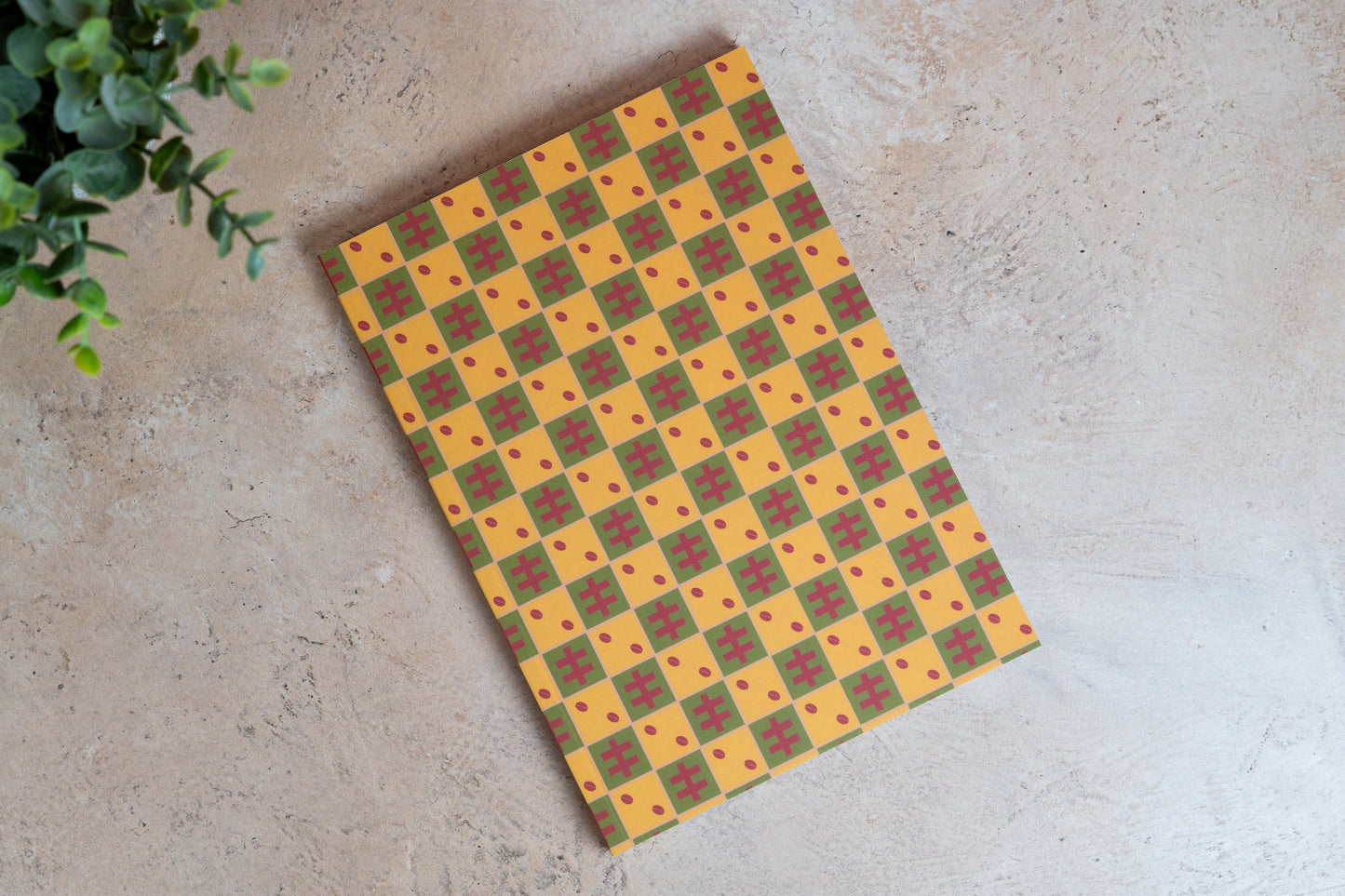 African Print Journal - Cowries (Ankara)