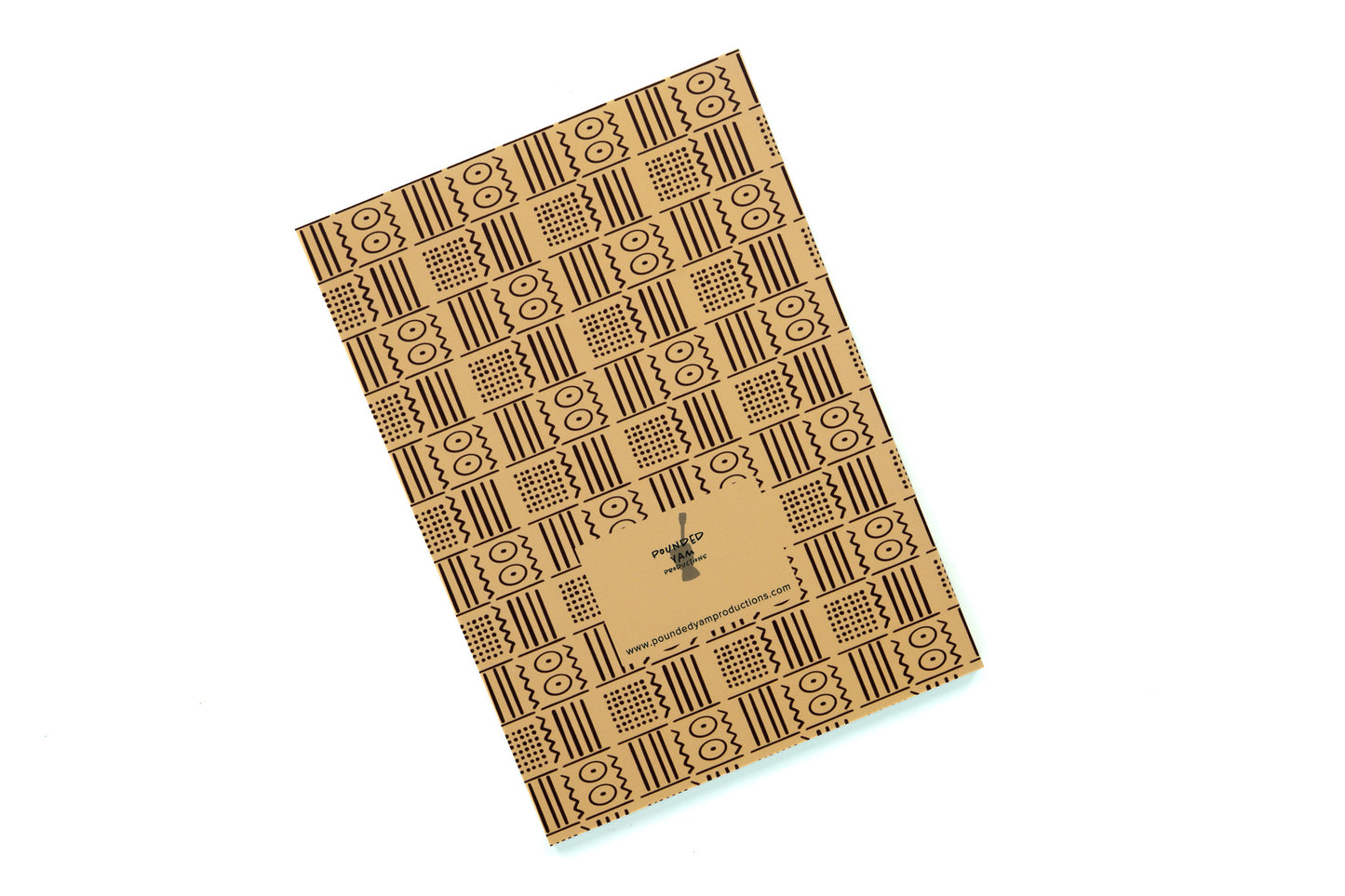 African Print Mud Cloth Journal - Eyes - Pounded Yam Productions