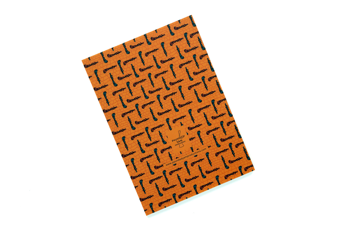 African Print Journal - Walking Sticks (Ankara) - Pounded Yam Productions