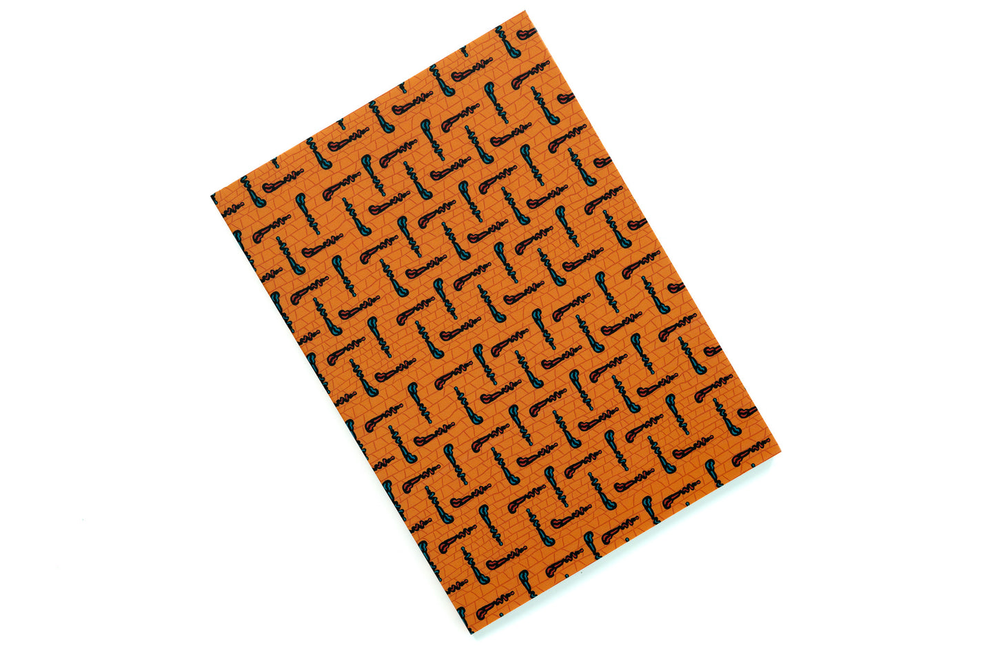 African Print Journal - Walking Sticks (Ankara) - Pounded Yam Productions