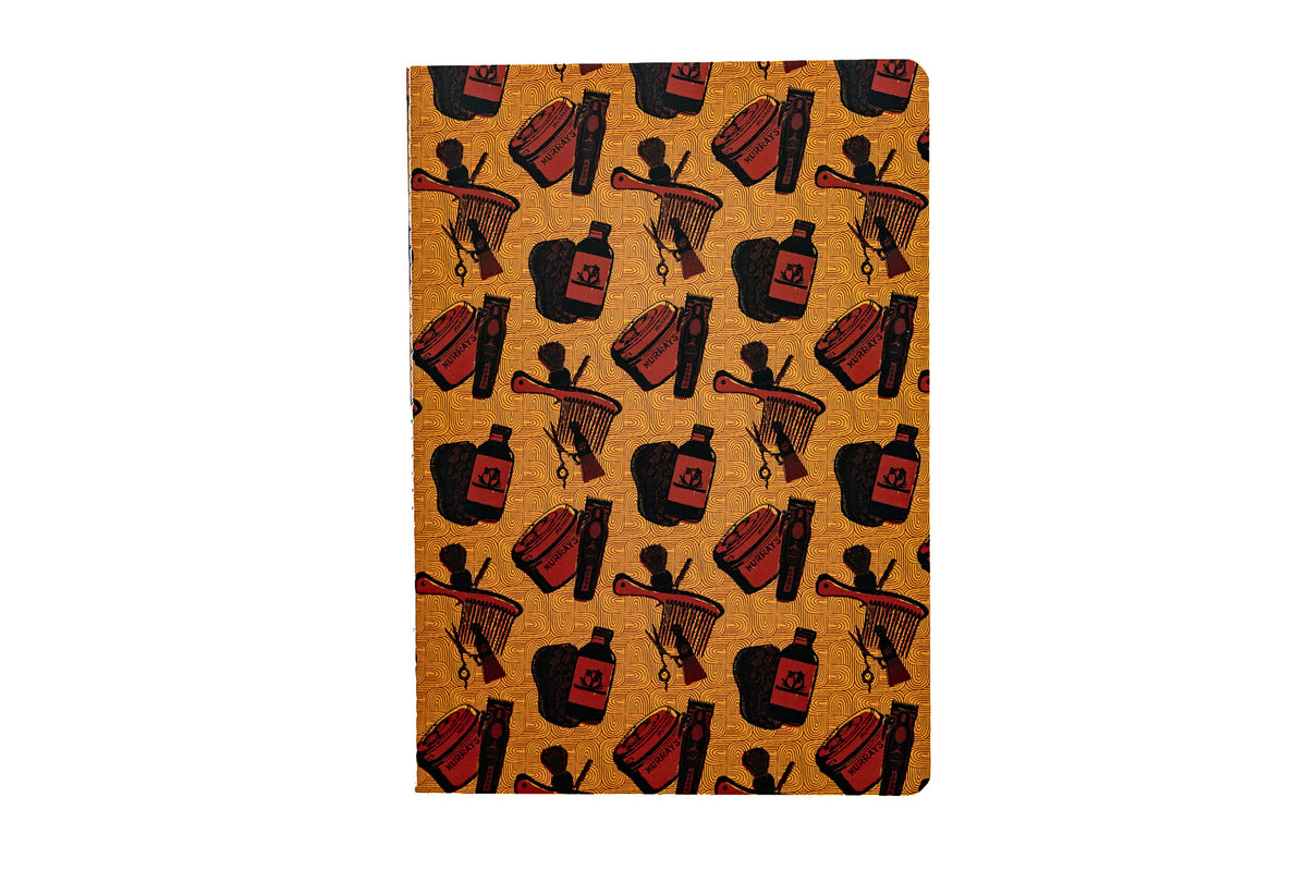 The Barbershop A5 Stitched Notebook Set - Pounded Yam Productions