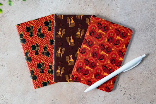The Black Hair Pocket Notebook Set