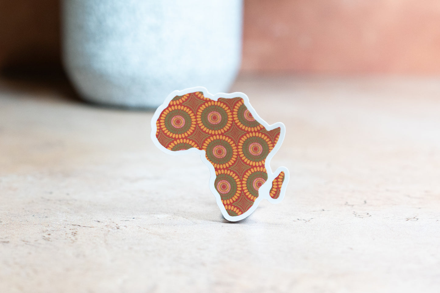 Africa Sticker - Pounded Yam Productions