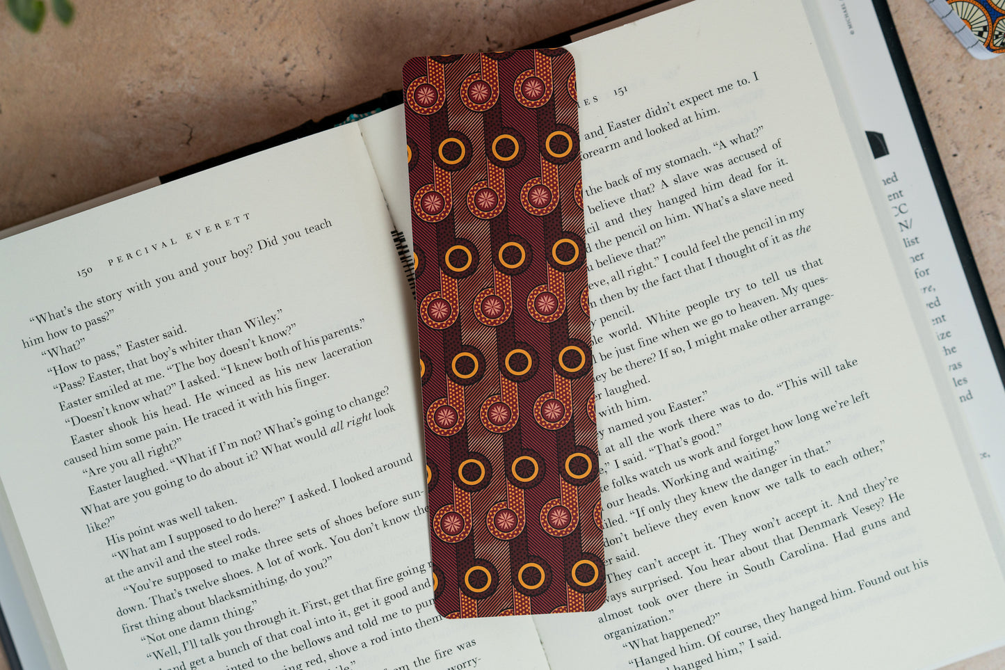 African Print Bookmark - BP (Ankara)