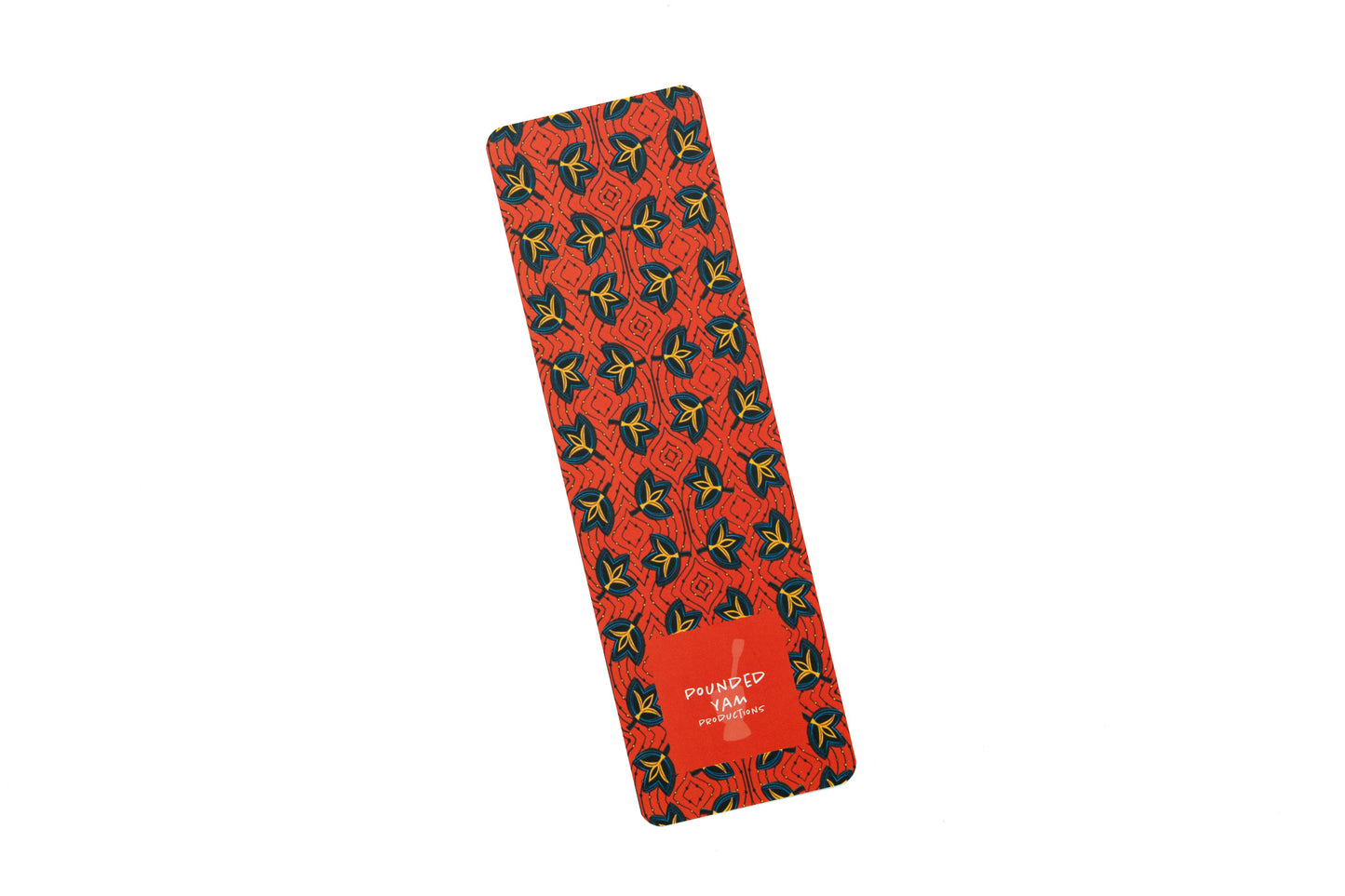 African Print Bookmark - Fans (Ankara) - Pounded Yam Productions