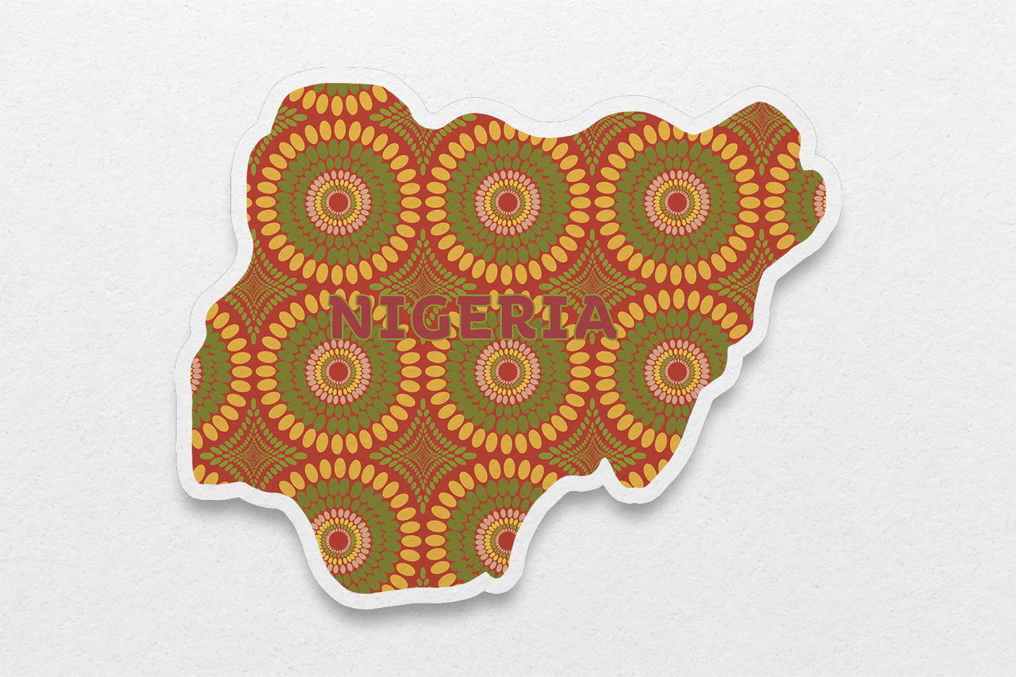 Nigeria Sticker (West Africa) - Pounded Yam Productions