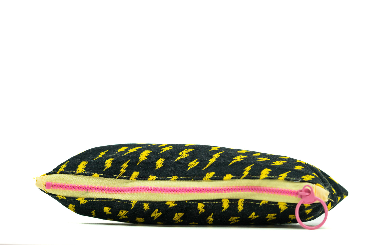 Ankara Pencil Case - Lightning Bolts