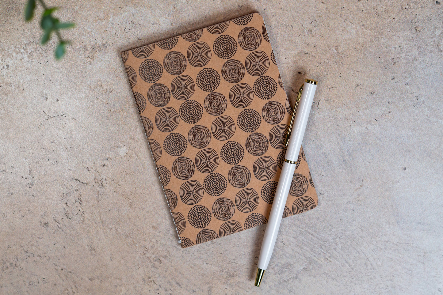 African Print Pocket Notebook - Dots