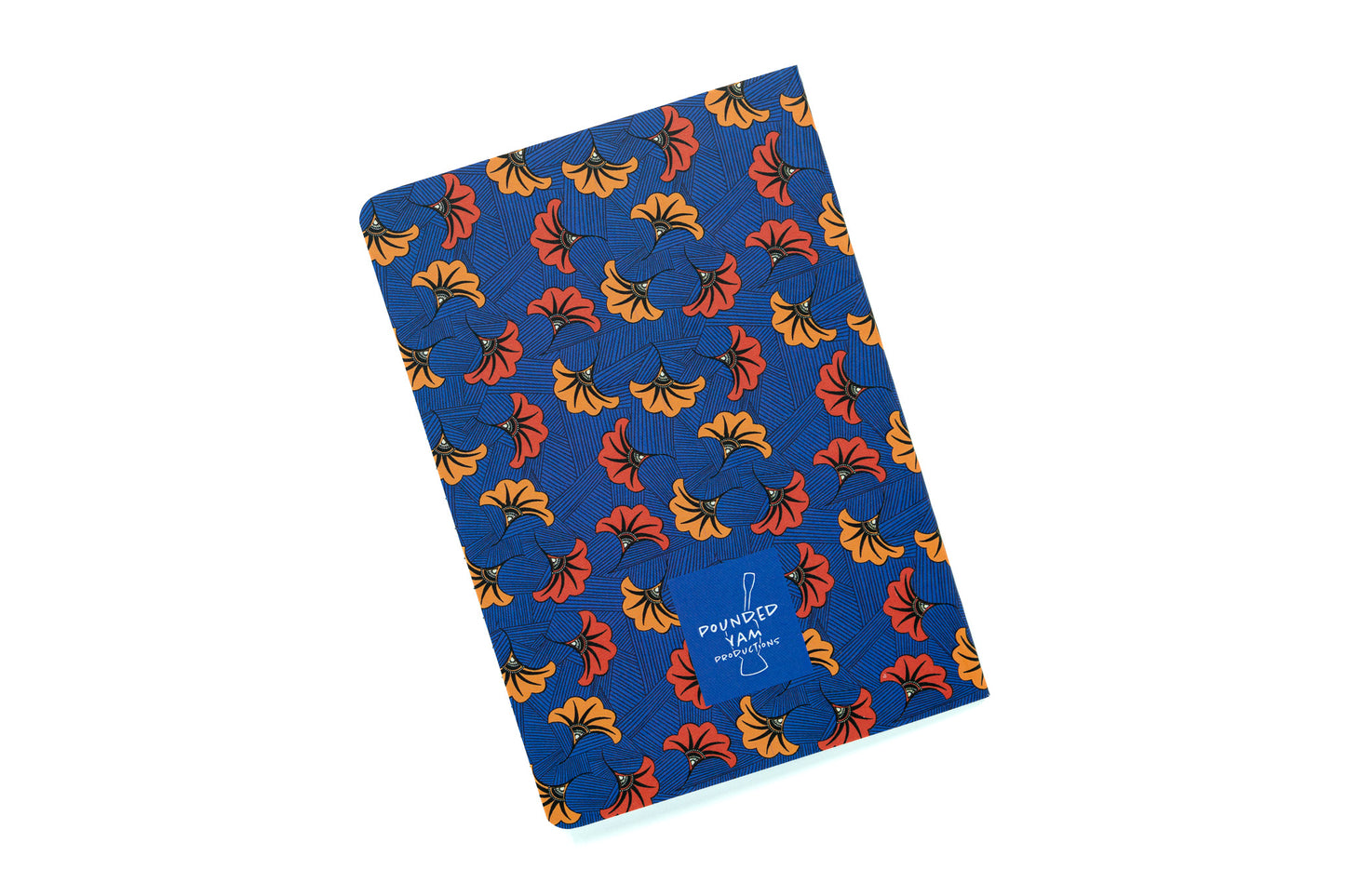 African Print Pocket Notebook - Wedding Flowers (Ankara) - Pounded Yam Productions