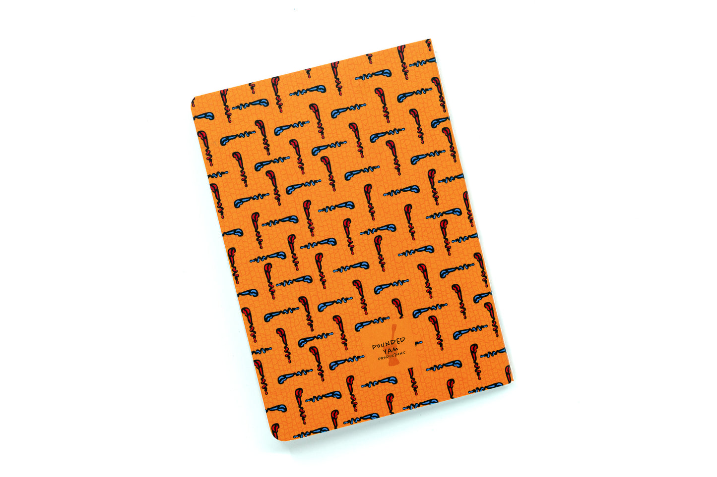 African Print Pocket Notebook - Walking Sticks (Ankara) - Pounded Yam Productions