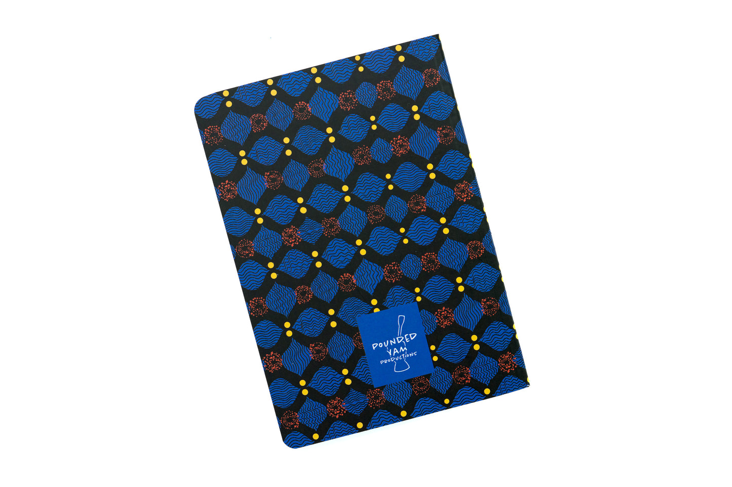 African Print Pocket Notebook - X (Ankara) - Pounded Yam Productions