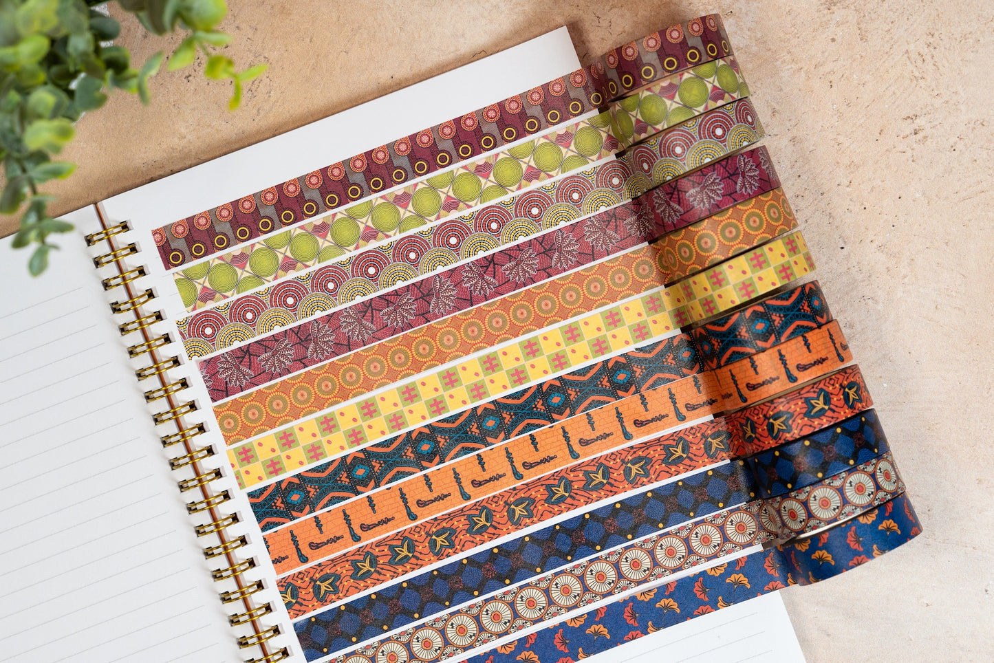 African Print Washi Tape - BP (Ankara) - Pounded Yam Productions
