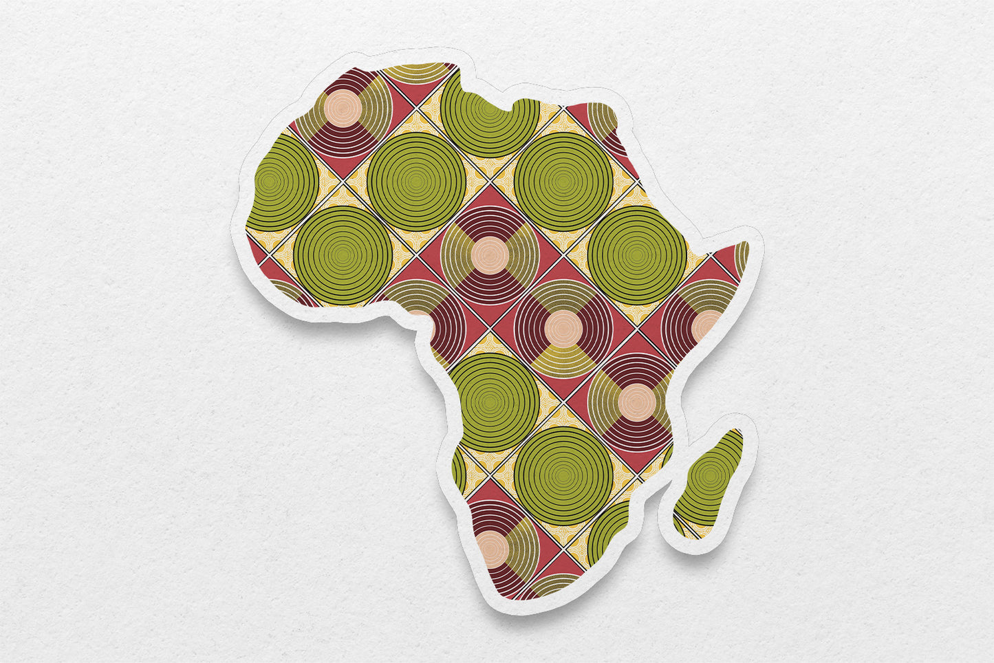 Africa Sticker - Pounded Yam Productions