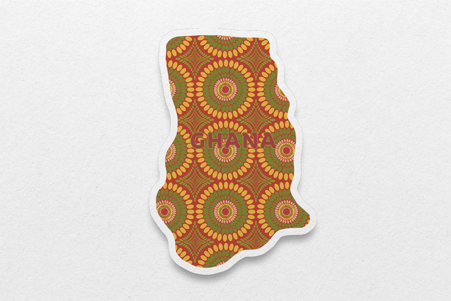 Ghana Sticker (West Africa) - Pounded Yam Productions