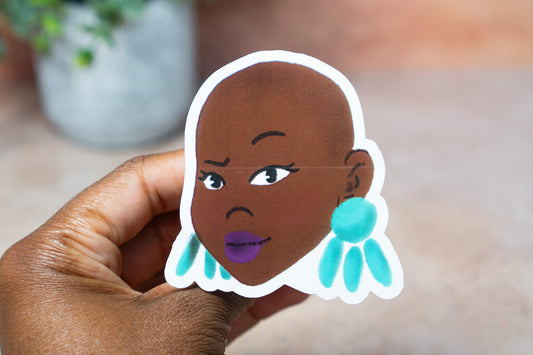 Black Girl Hairstyles Sticker Bundle - Pounded Yam Productions
