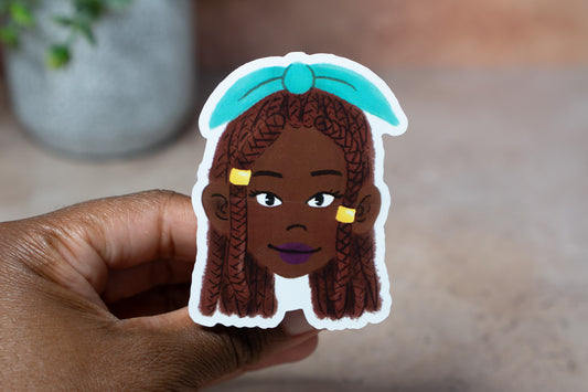 Black Girl Hairstyles Sticker Bundle - Pounded Yam Productions