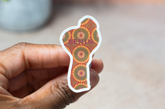 Benin Sticker (West Africa) - Pounded Yam Productions