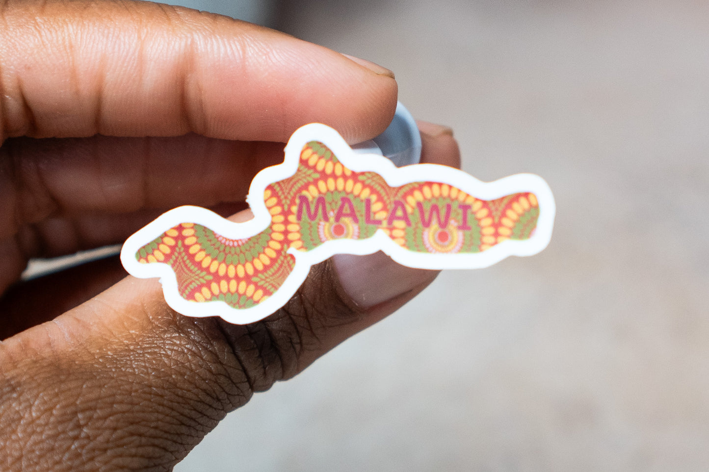 Malawi Sticker (Southern Africa) - Pounded Yam Productions