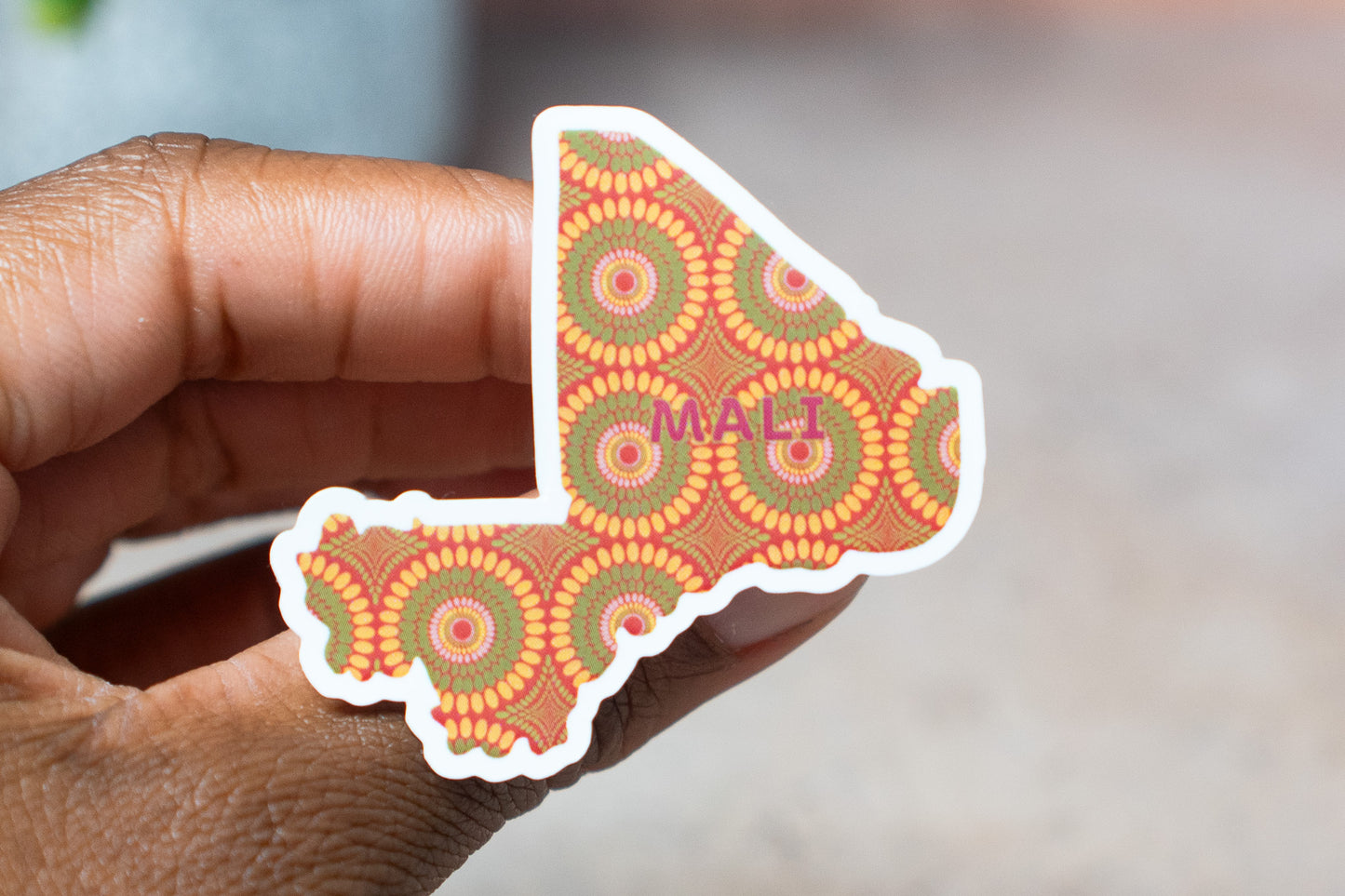 Mali Sticker (West Africa) - Pounded Yam Productions