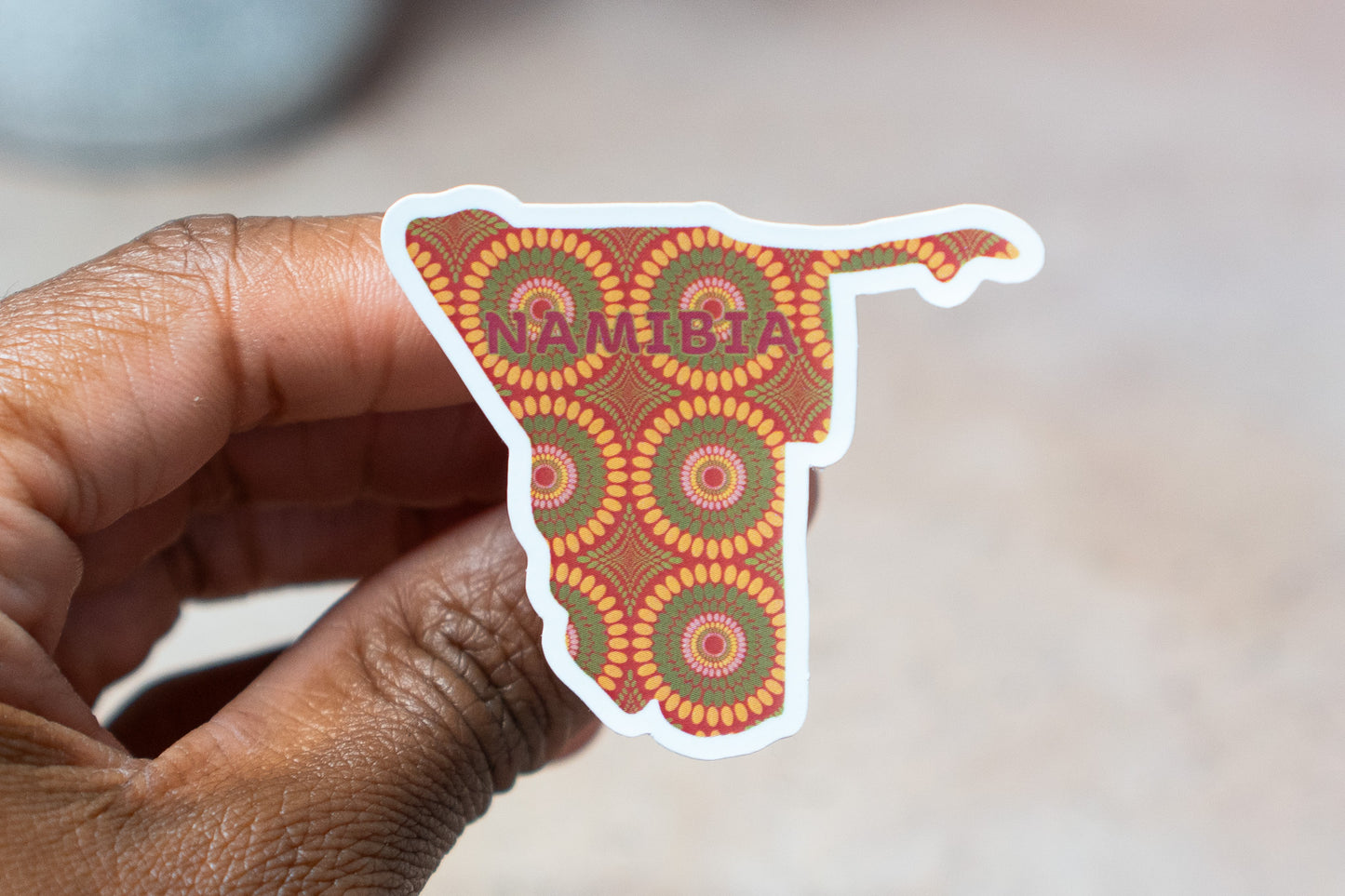 Namibia Sticker (Southern Africa) - Pounded Yam Productions
