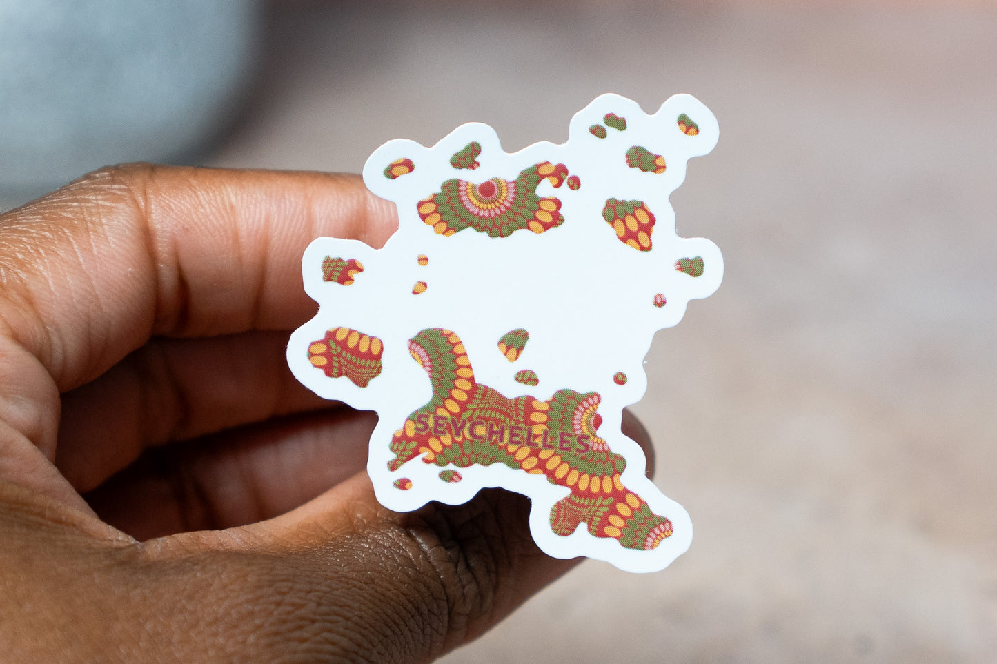 Seychelles Sticker (East Africa) - Pounded Yam Productions