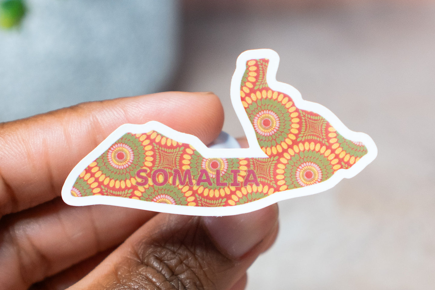 Somalia Sticker (East Africa) - Pounded Yam Productions