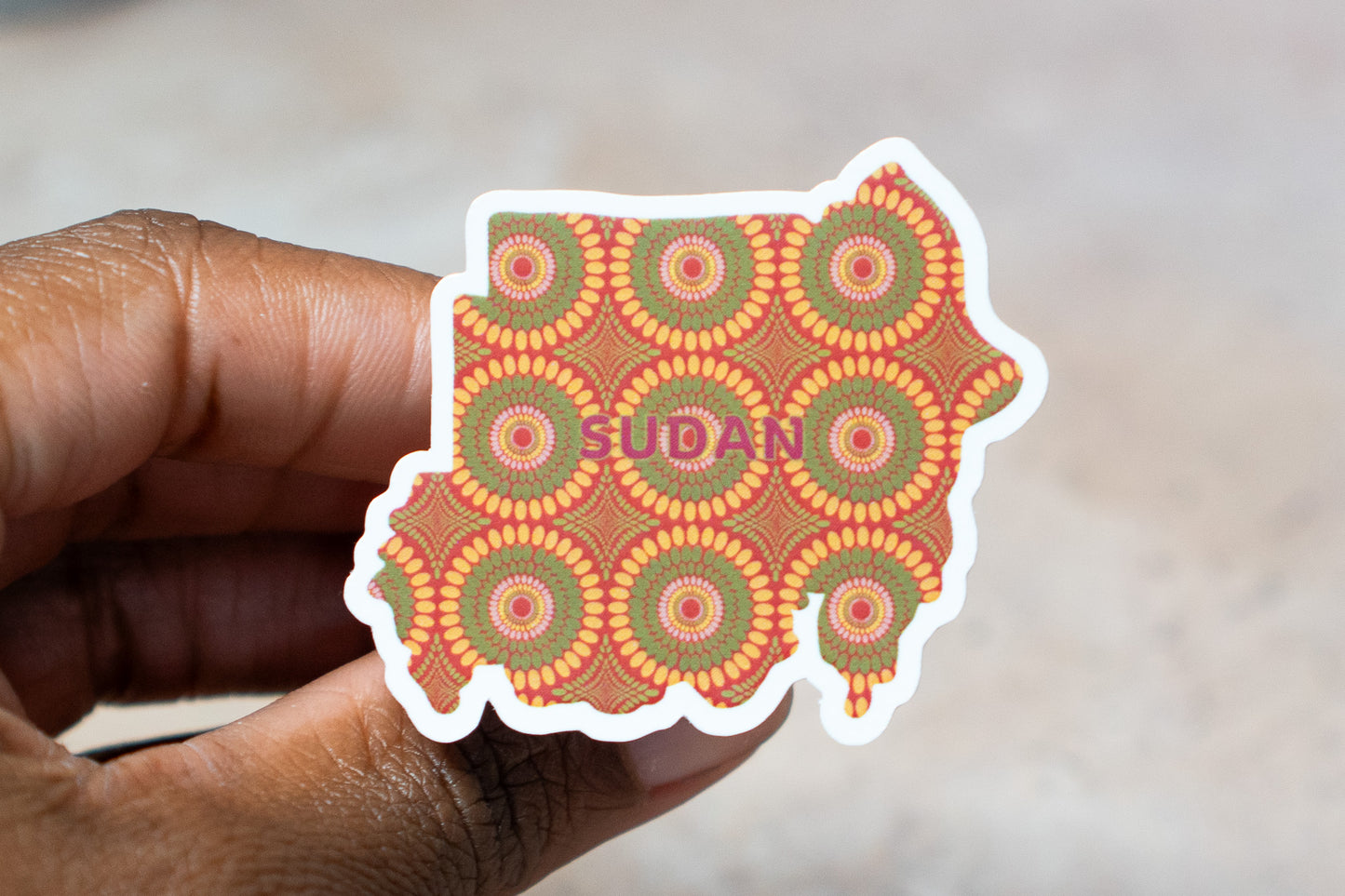 Sudan Sticker (East Africa) - Pounded Yam Productions