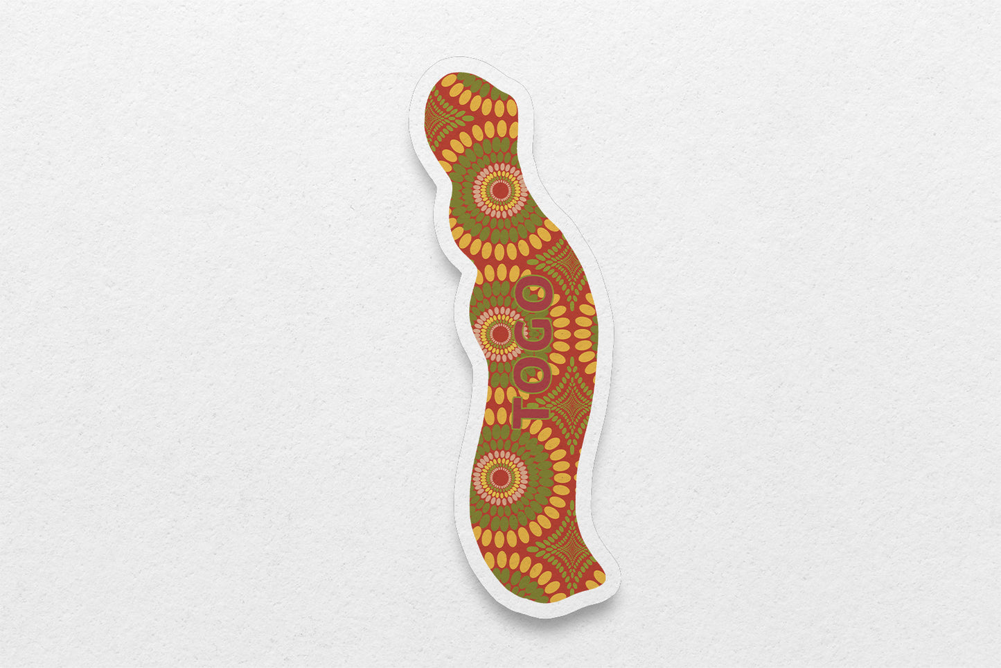 Togo Sticker (West Africa) - Pounded Yam Productions