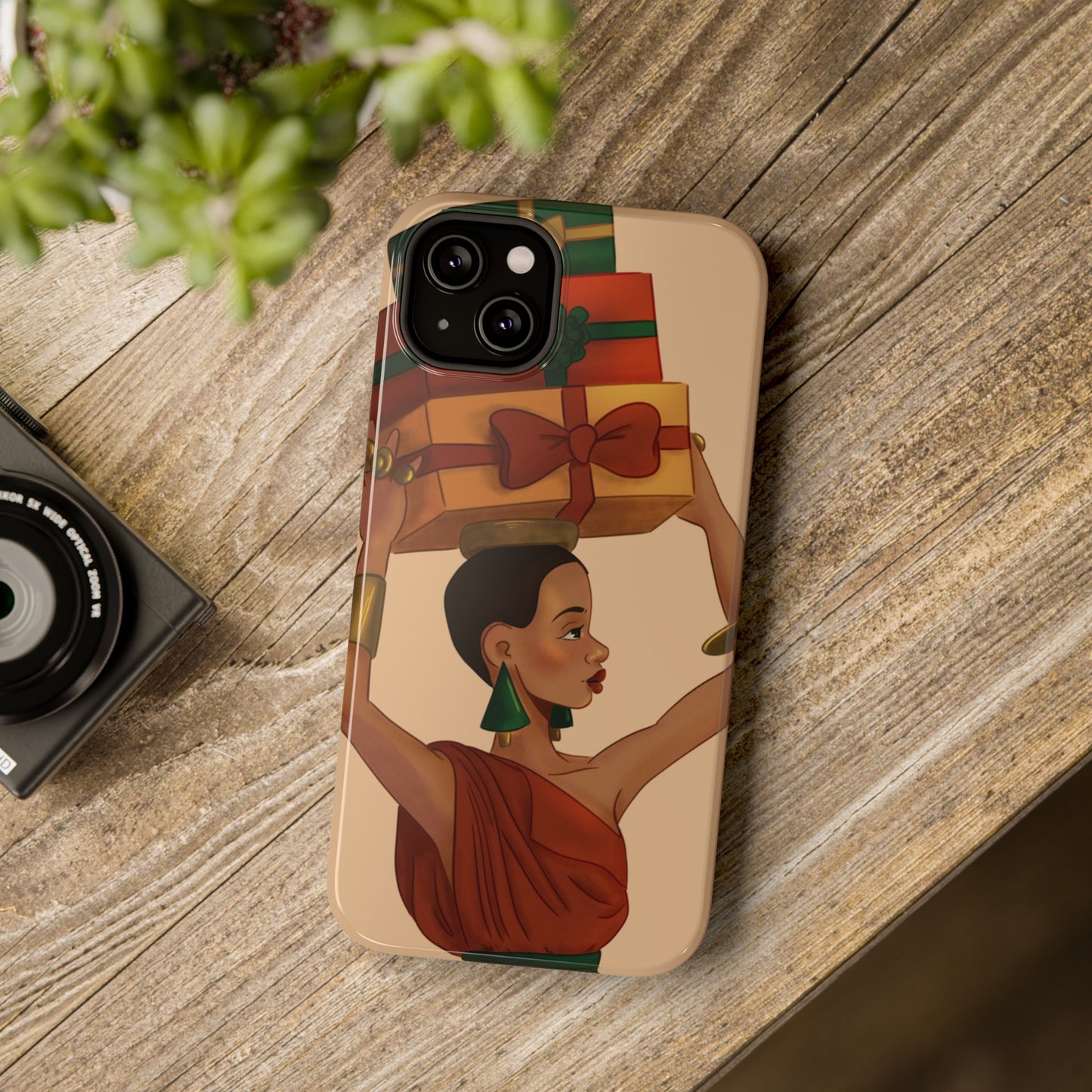 Presents African Woman Impact-Resistant Phone Case