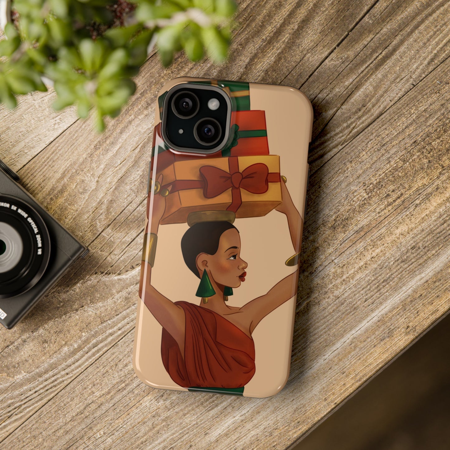 Presents African Woman Impact-Resistant Phone Case