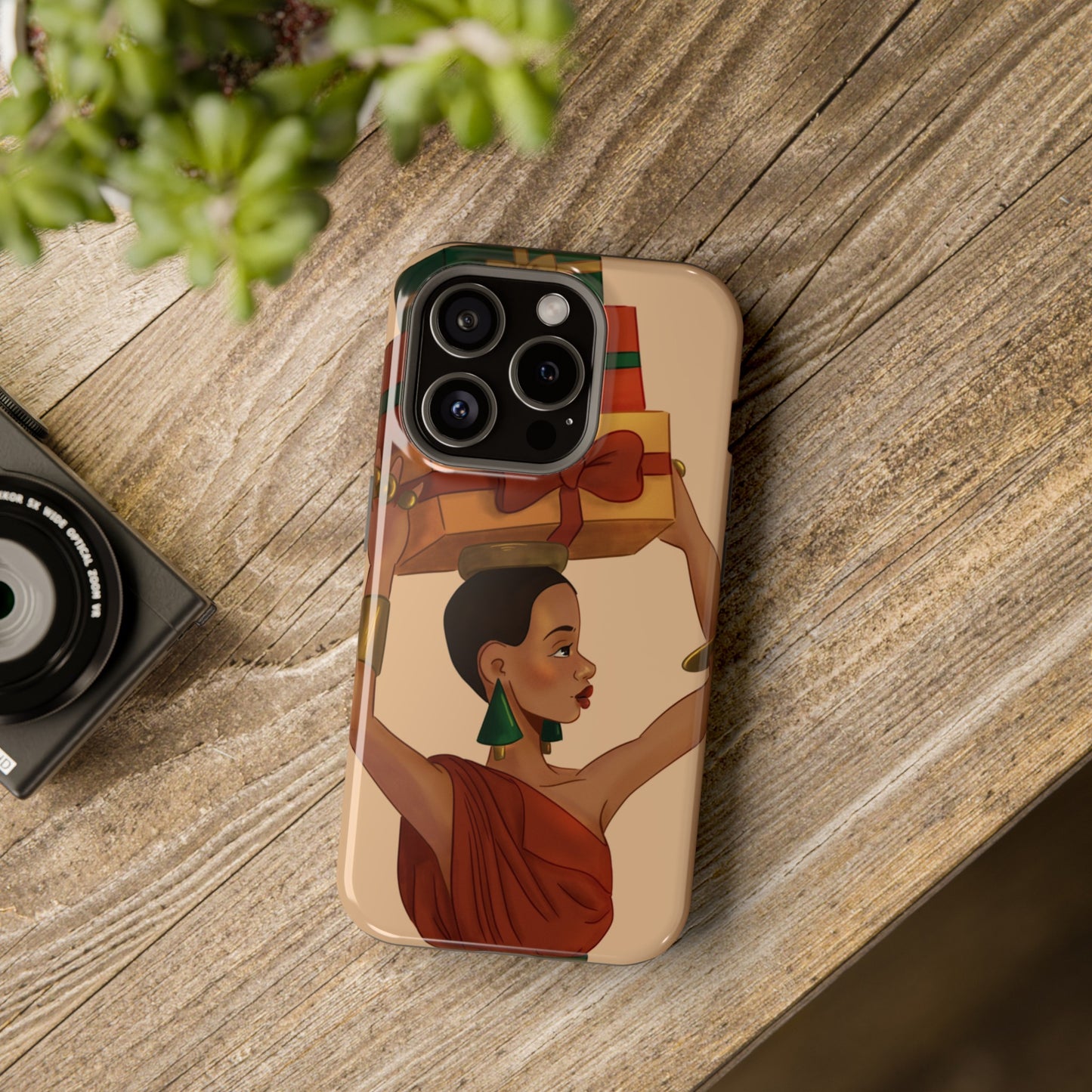 Presents African Woman Impact-Resistant Phone Case