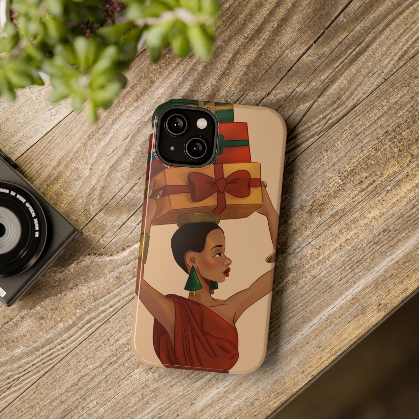 Presents African Woman Impact-Resistant Phone Case