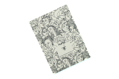 Black Women Line Art Journal - Pounded Yam Productions