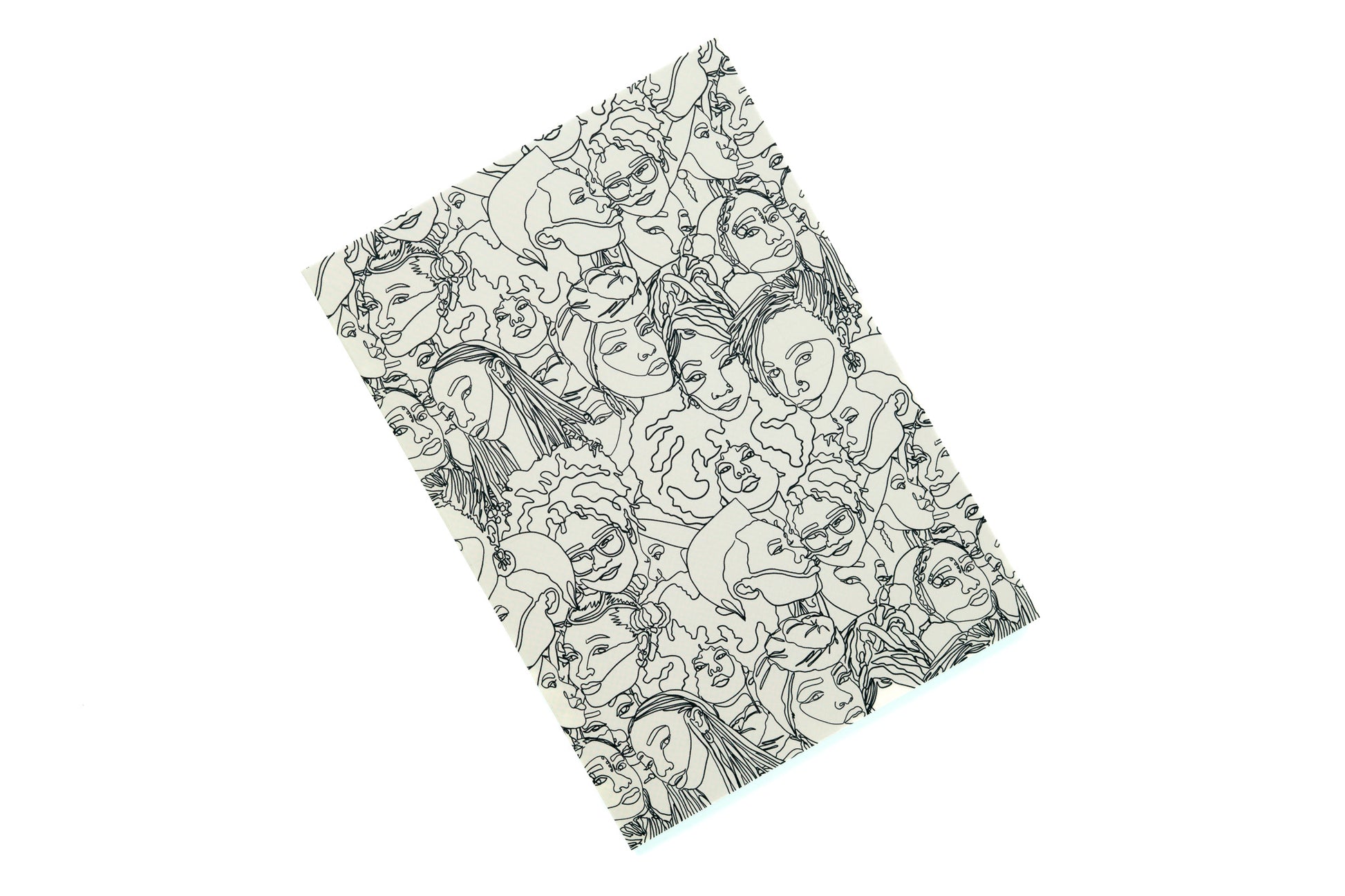 Black Women Line Art Journal - Pounded Yam Productions
