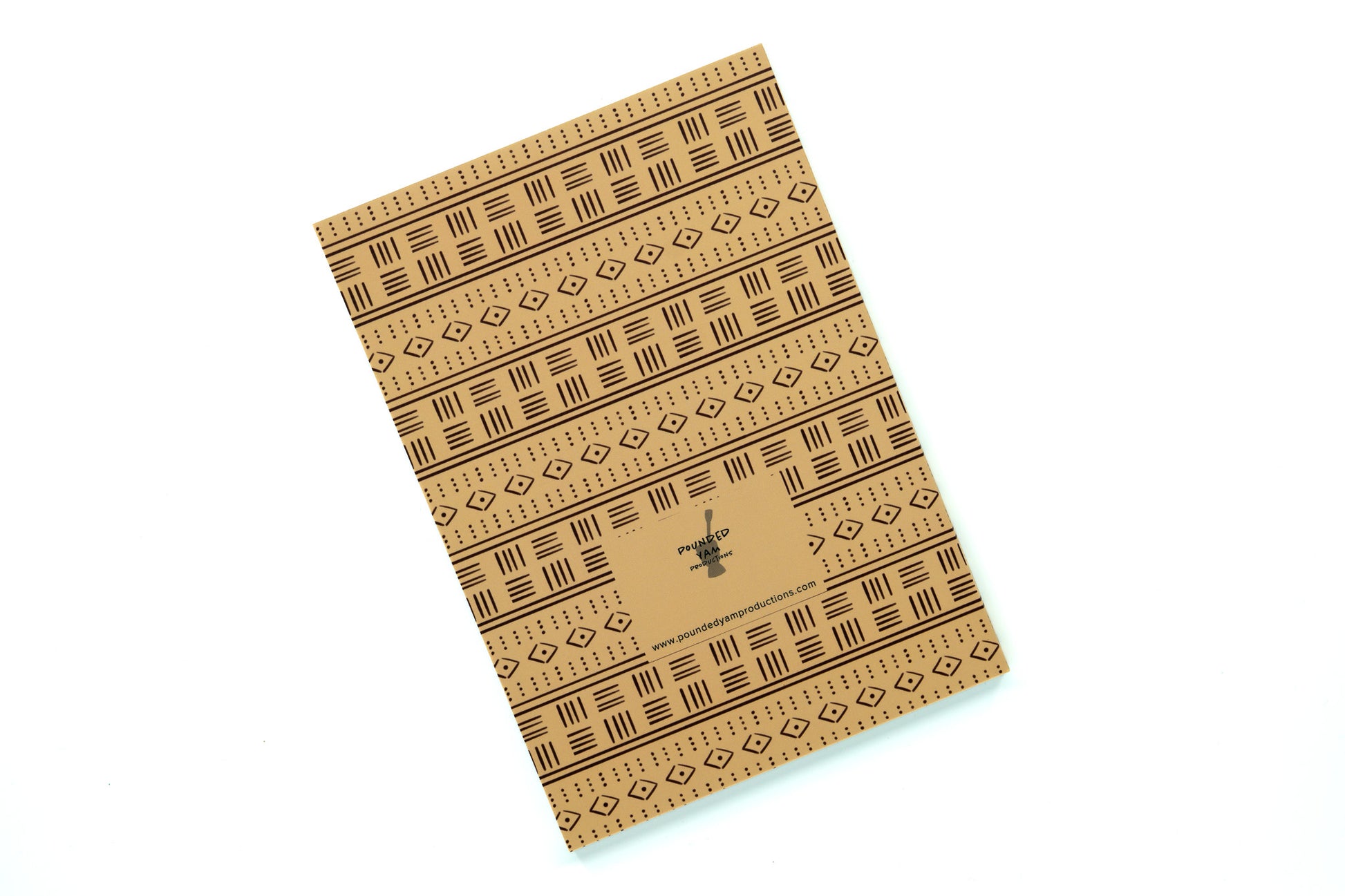 African Print Mud Cloth Journal - Rhombus - Pounded Yam Productions