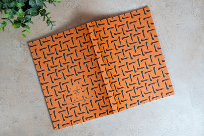 African Print Journal - Walking Sticks (Ankara)