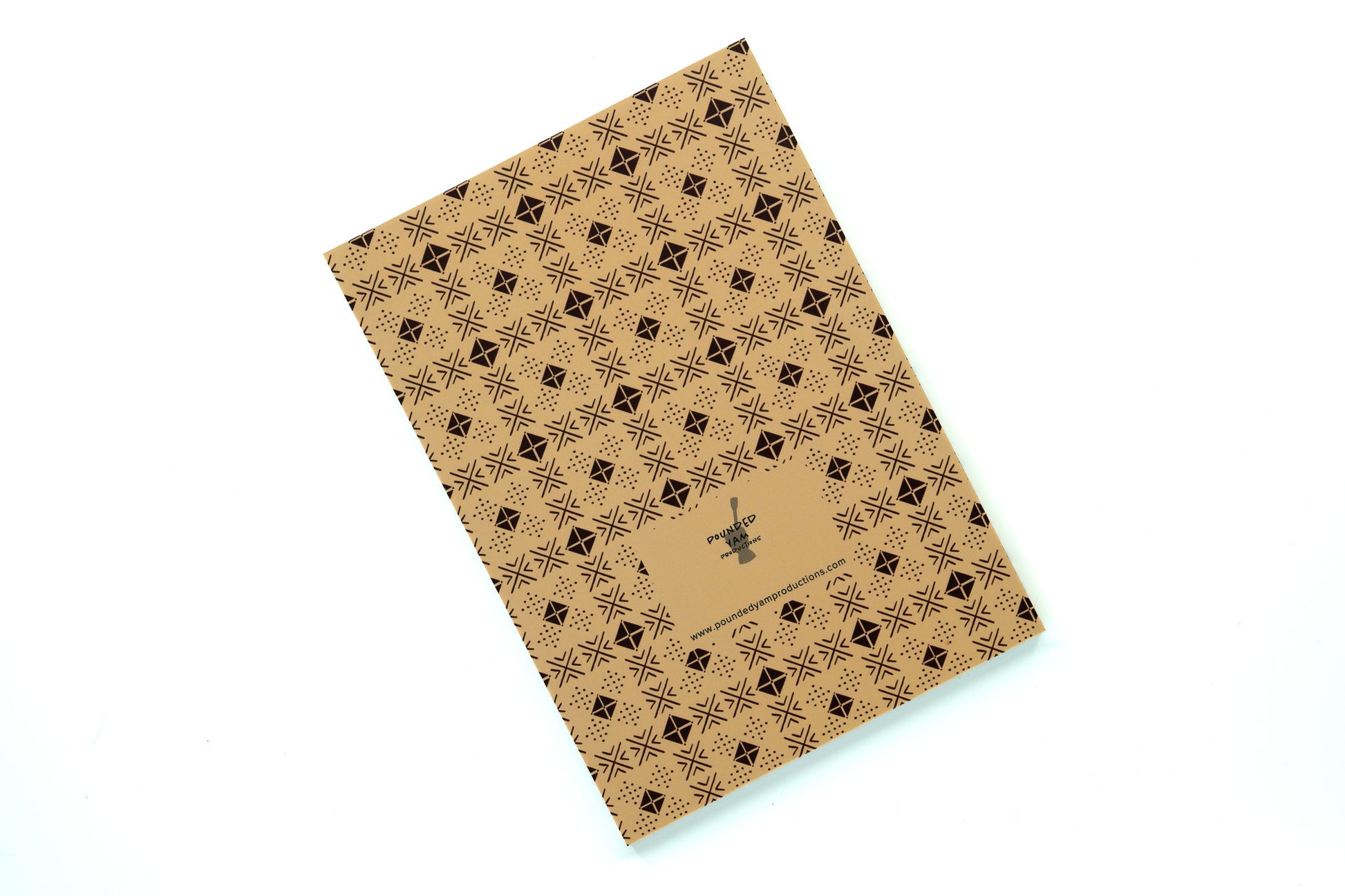 African Print Mud Cloth Journal - Squares - Pounded Yam Productions