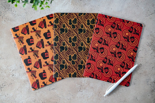 The Barbershop A5 Stitched Notebook Set