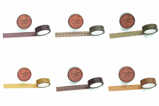 Washi Tape Bundle (African Print Ankara 2)