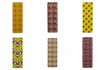 African Print Bookmark Bundle (Ankara 2) - Pounded Yam Productions