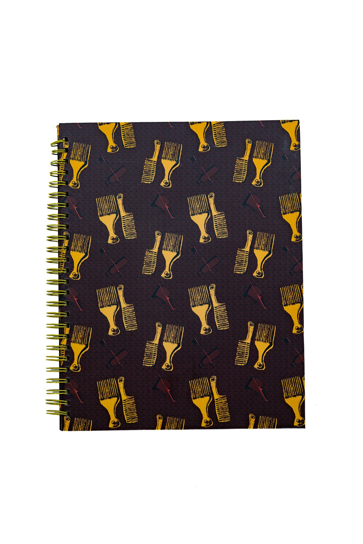 Hair Tools B5 Hardcover Spiral Notebook