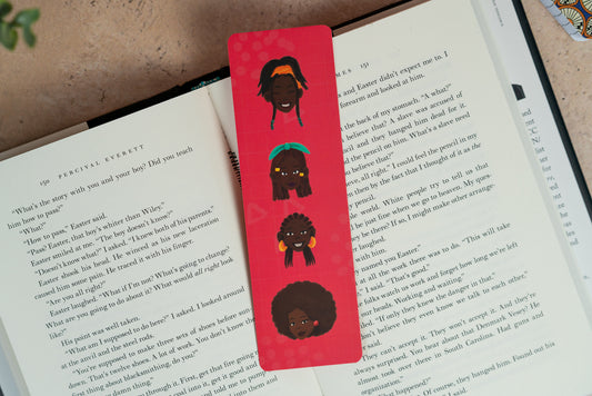 Bookmark - Black Girl Hairstyles (Pink)