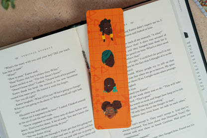 Bookmark - Black Girl Hairstyles (Yellow)