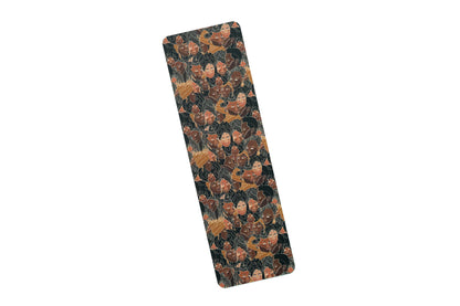 Black Women Line Art Bookmark - Colored - Pounded Yam Productions
