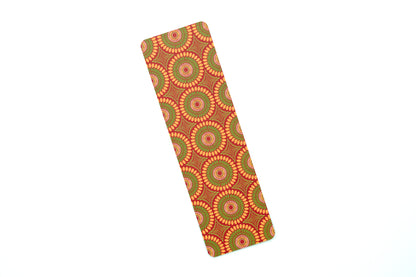 African Print Bookmark - Bloom (Ankara) - Pounded Yam Productions